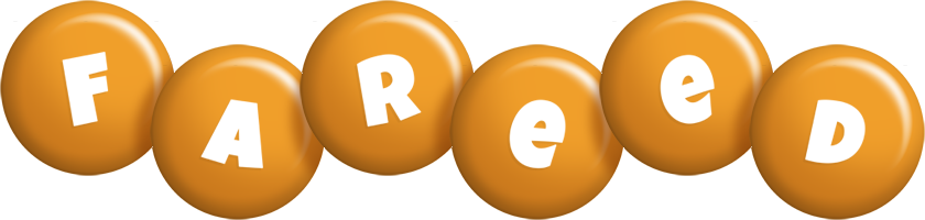 Fareed candy-orange logo