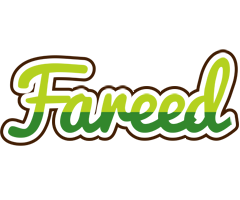 Fareed golfing logo