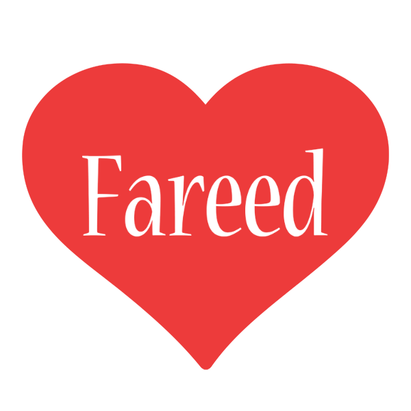 Fareed love logo