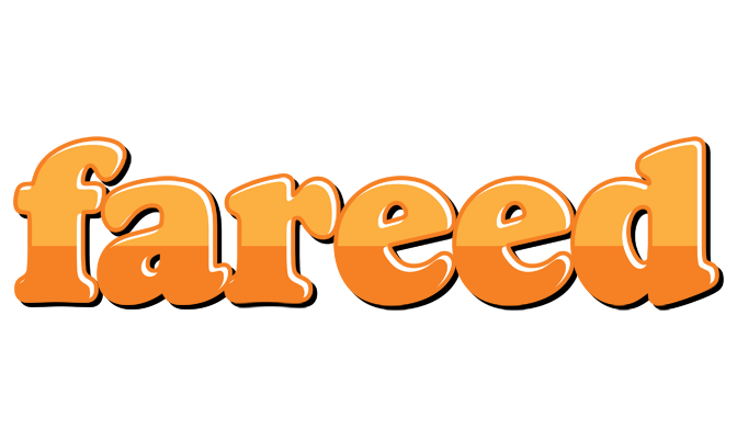Fareed orange logo