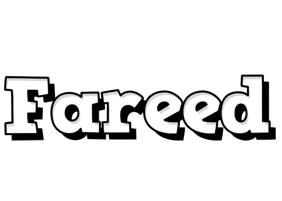 Fareed snowing logo