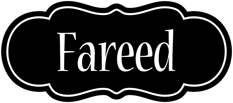 Fareed welcome logo