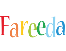 Fareeda birthday logo