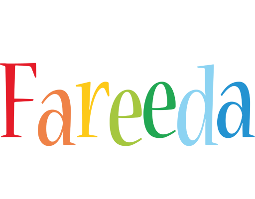 Fareeda birthday logo