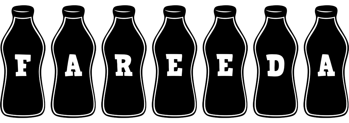 Fareeda bottle logo