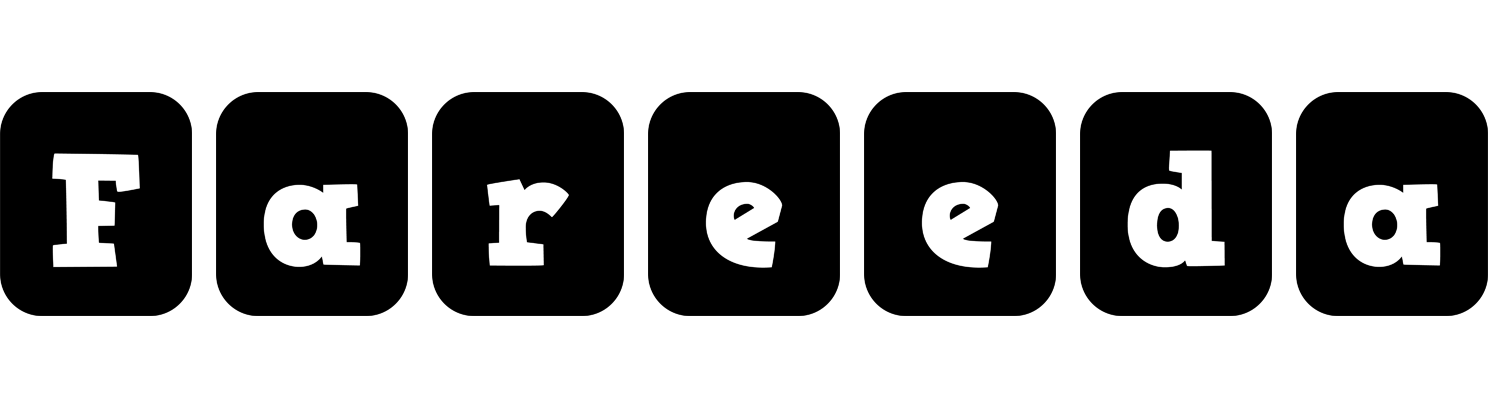 Fareeda box logo