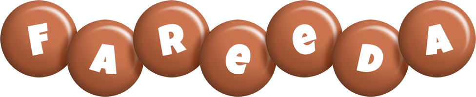 Fareeda candy-brown logo