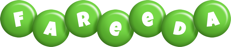 Fareeda candy-green logo