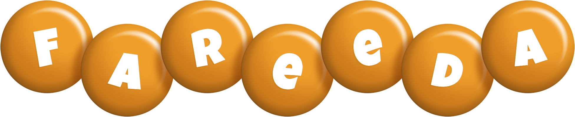 Fareeda candy-orange logo
