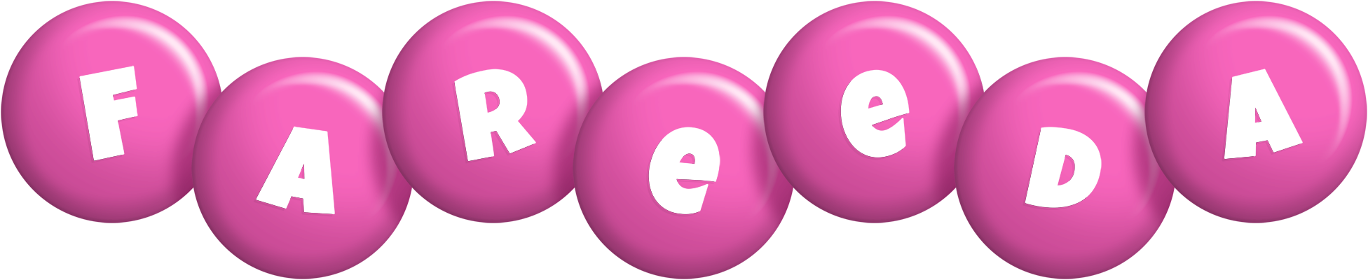 Fareeda candy-pink logo