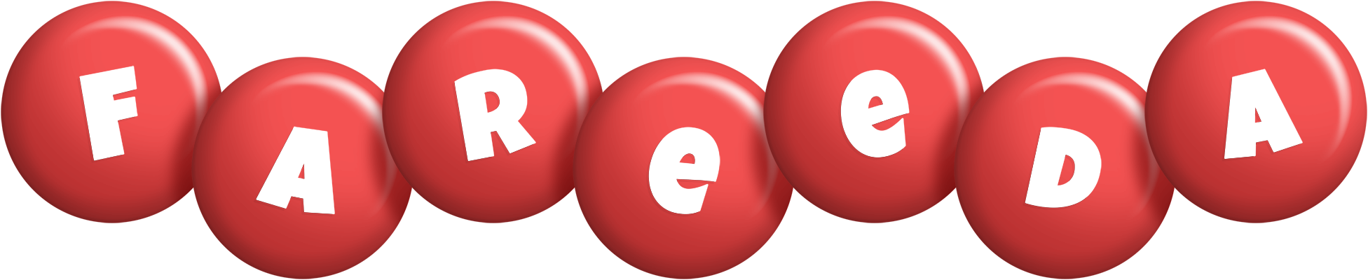 Fareeda candy-red logo