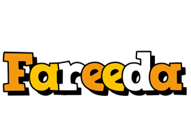 Fareeda cartoon logo