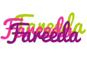 Fareeda flowers logo