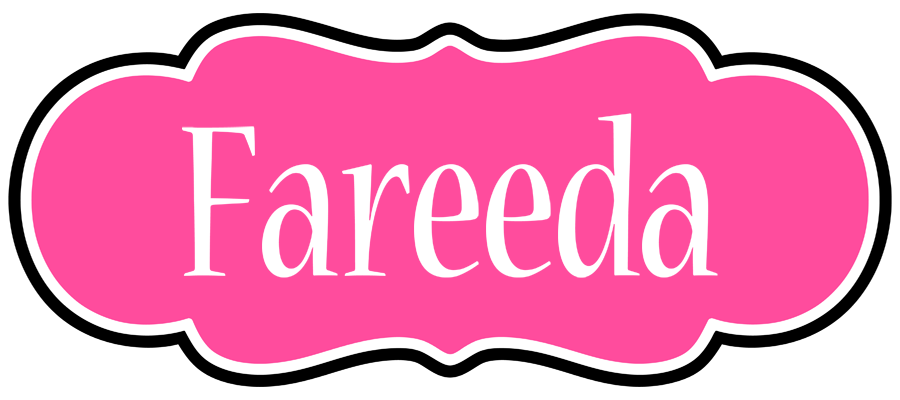 Fareeda invitation logo