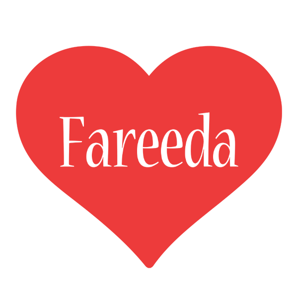 Fareeda love logo
