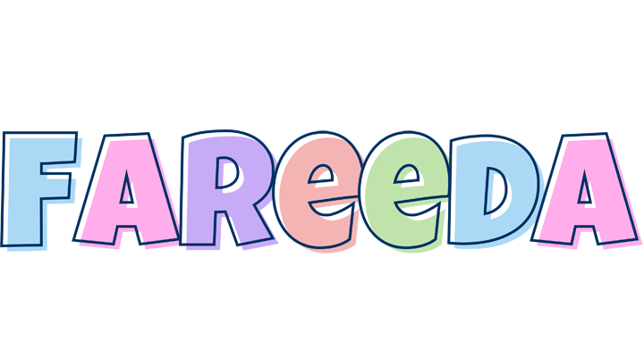 Fareeda pastel logo