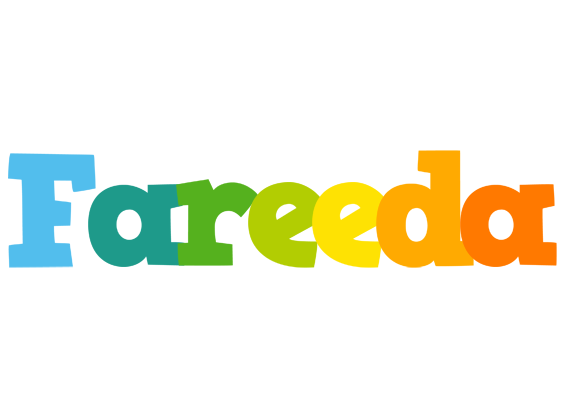 Fareeda rainbows logo