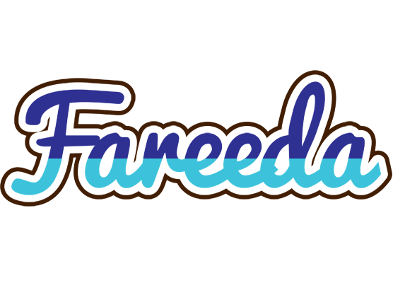 Fareeda raining logo