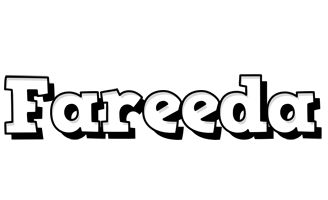 Fareeda snowing logo