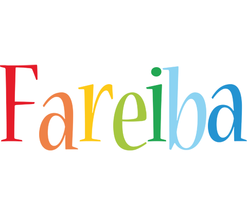 Fareiba birthday logo
