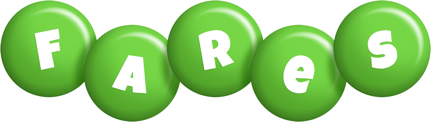 Fares candy-green logo