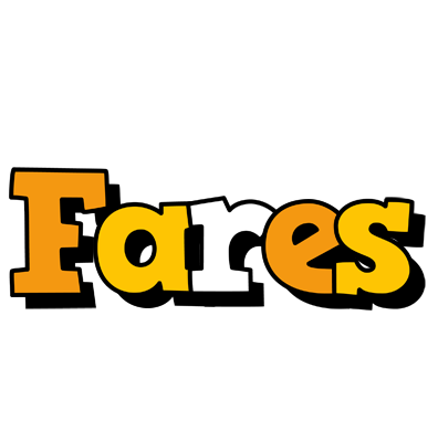 Fares cartoon logo