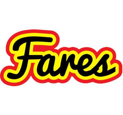 Fares flaming logo