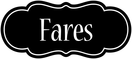 Fares welcome logo