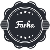 Farha badge logo