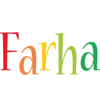 Farha birthday logo