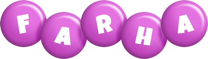 Farha candy-purple logo