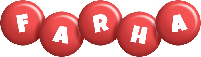 Farha candy-red logo