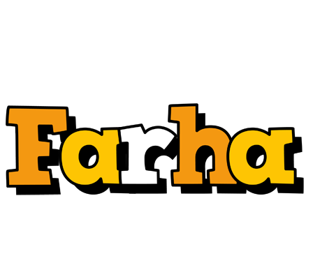 Farha cartoon logo