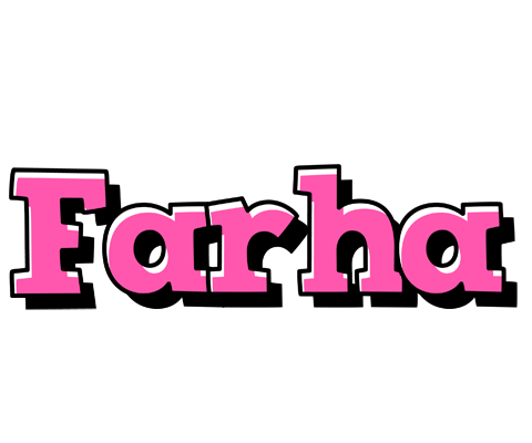 Farha girlish logo