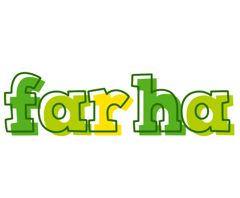 Farha juice logo