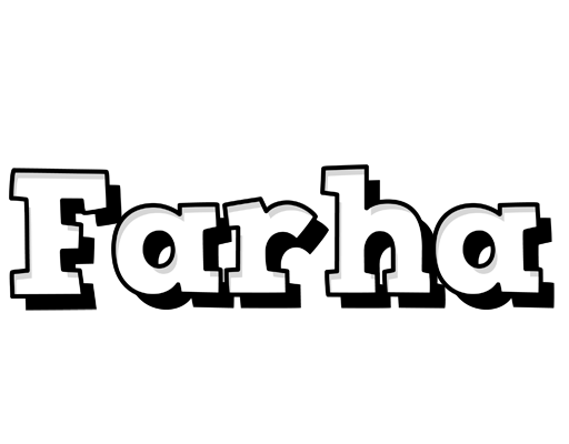 Farha snowing logo