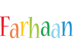 Farhaan birthday logo