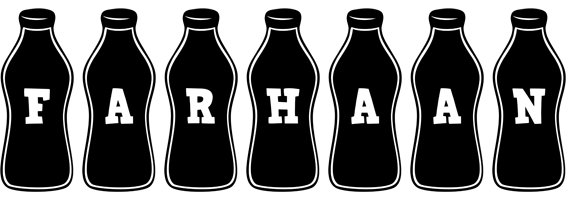 Farhaan bottle logo