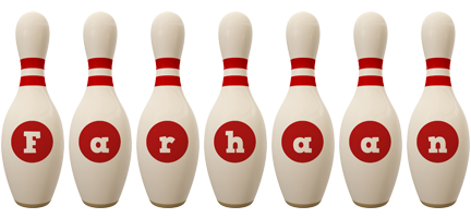 Farhaan bowling-pin logo