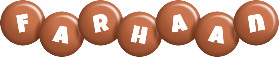 Farhaan candy-brown logo