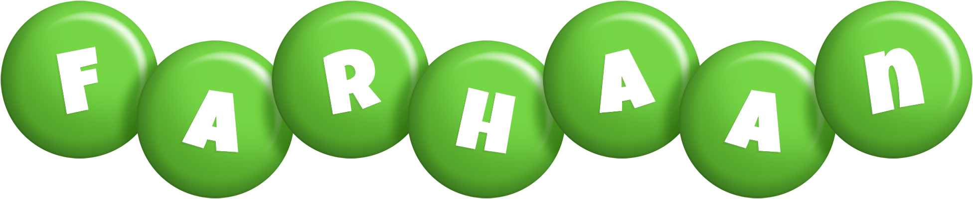 Farhaan candy-green logo