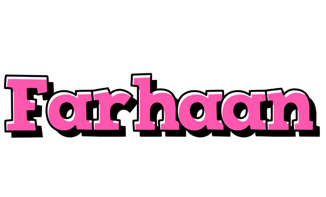 Farhaan girlish logo