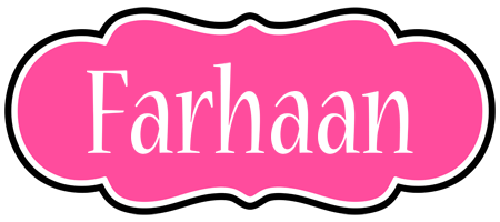 Farhaan invitation logo