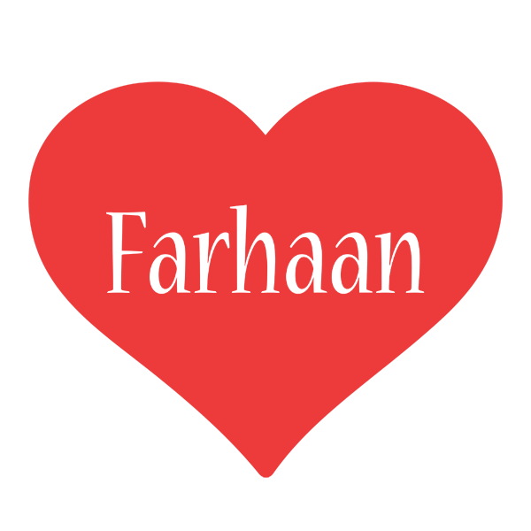 Farhaan love logo