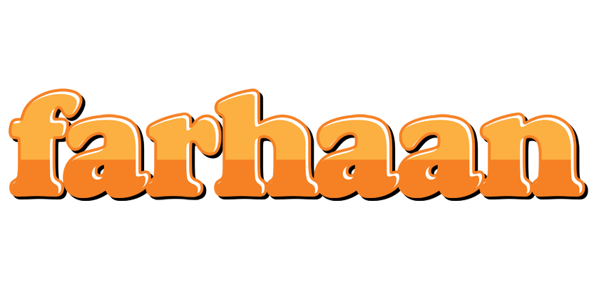 Farhaan orange logo