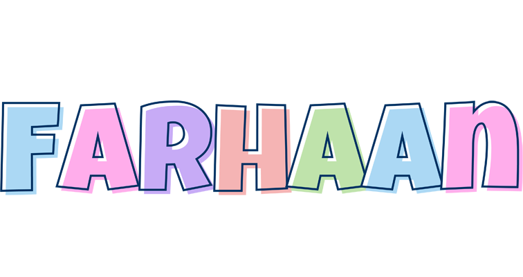 Farhaan pastel logo