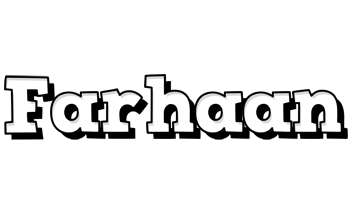 Farhaan snowing logo