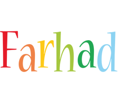 Farhad birthday logo