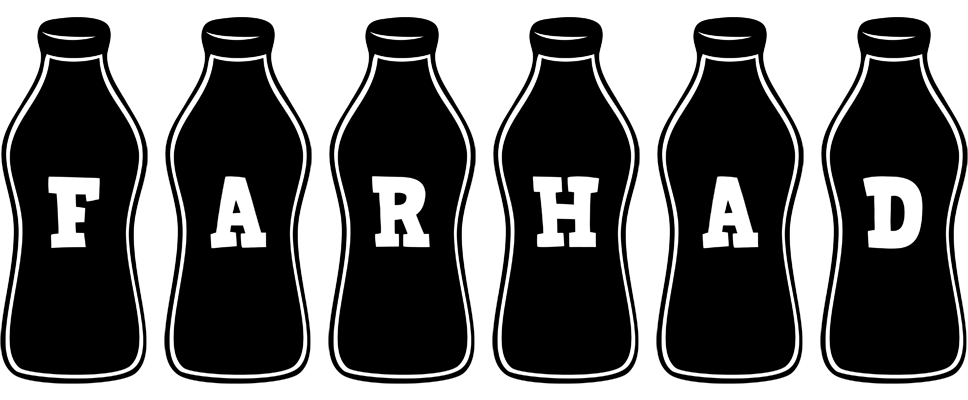 Farhad bottle logo