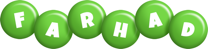 Farhad candy-green logo